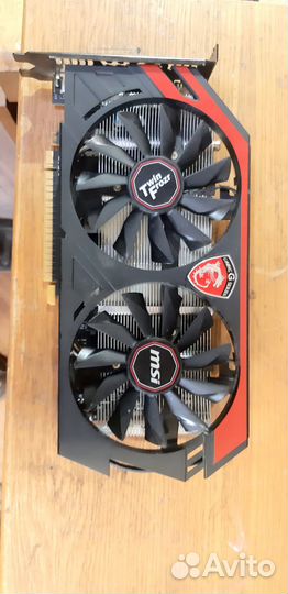 Видеокарта MSI twinfrozr GeForce GTX 750Ti 2Gb