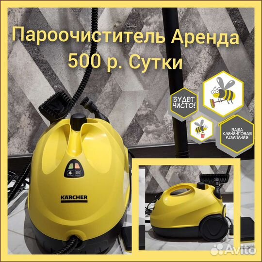 Пароочиститель karcher аренда