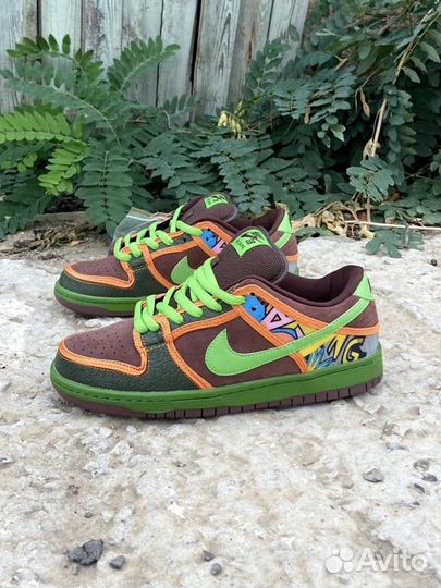 Кроссовки nike sb dunk low de la soul