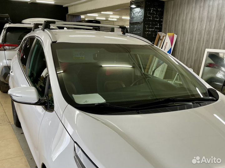 Багажник на Kia Ceed SW усиленный (инт. рейлинги)