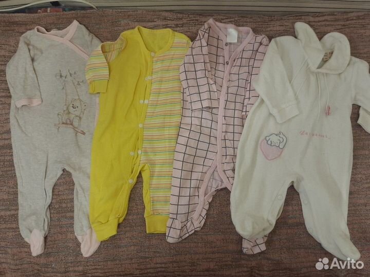 Одежда пакетом для девочки 62 + комбинезон весна