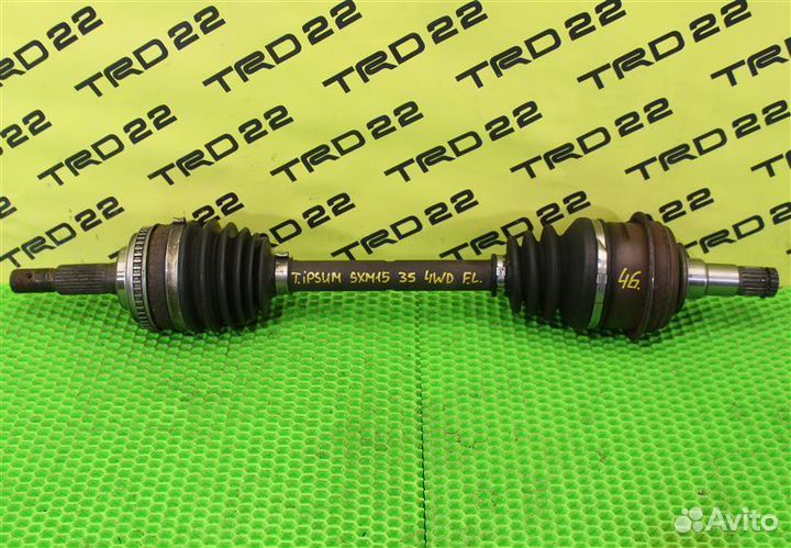 Привод передний левый Toyota Ipsum SXM15 3S-FE