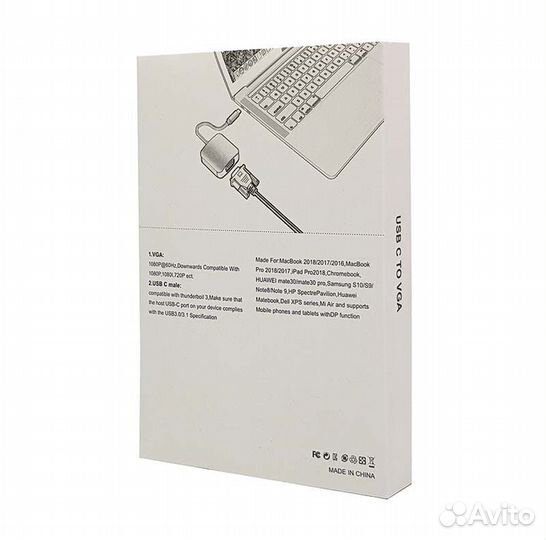 Переходник Type-C на VGA