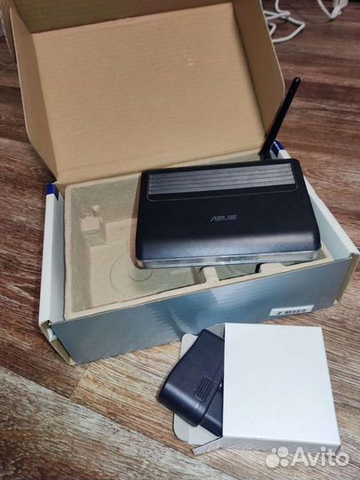 Wifi роутер asus wl-520gc