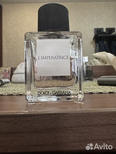 Dolce gabbana духи императрица