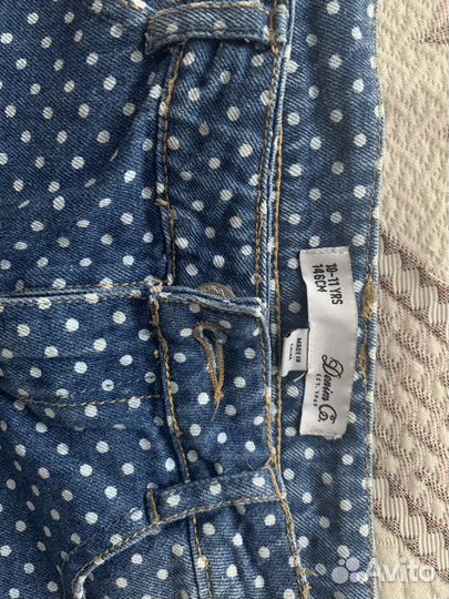 Одежда джинсовая на девочку-подростка