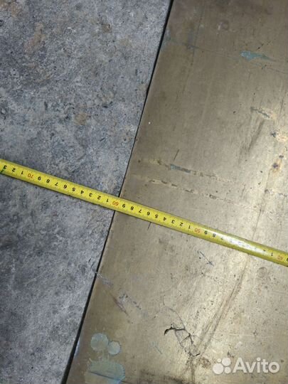 Латунный лист оцинкованный 1мм х 1,5м х 0,6м