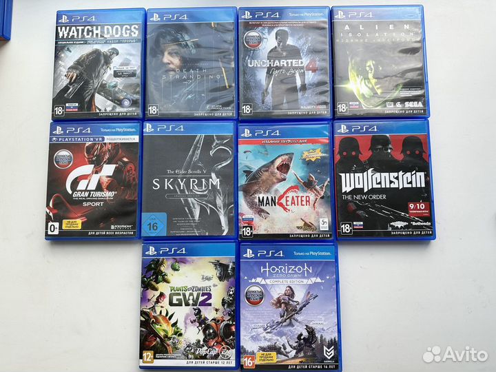 Диски ps4/ps5 игры