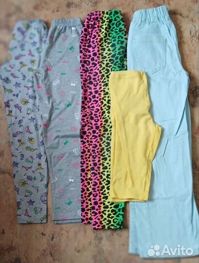Одежда для девочки пакетом рост 128-134