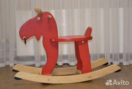 Качалка лось IKEA как новая