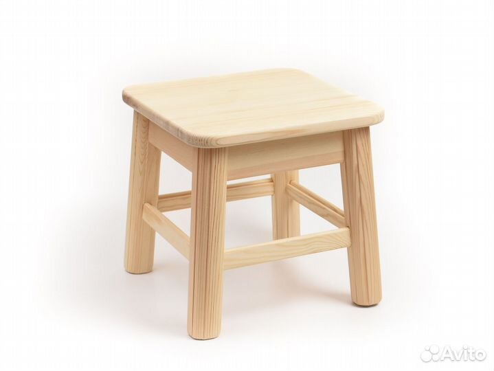 Табуретка деревянная низкая 30х30х30. Табурет мале