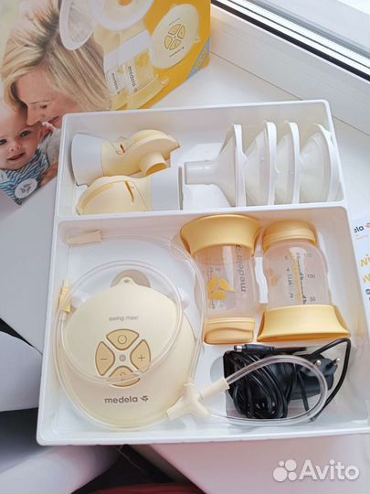 Молокоотсос электрический двойной Medela