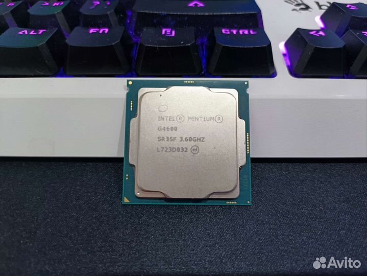 Комплект Intel g4600 + 8 гб оперативки + кулер