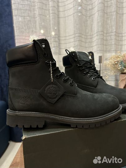 Ботинки зимние timberland с мехом