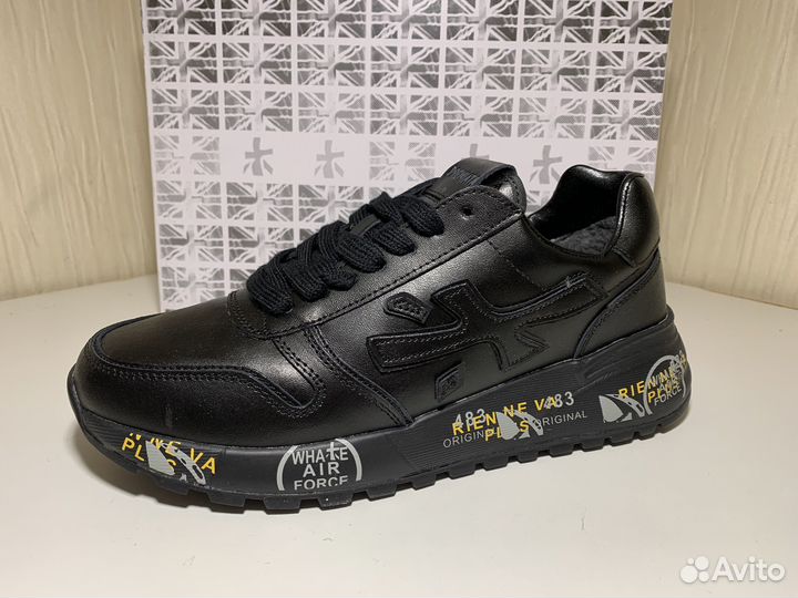 Premiata кроссовки кожаные зима