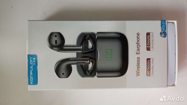 Беспроводные наушники новые