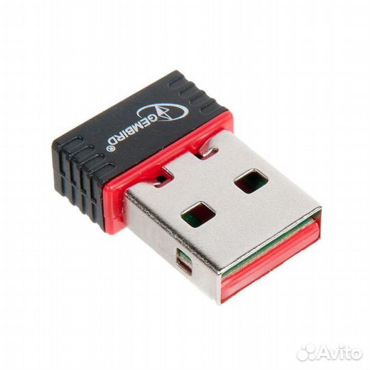 Сетевой микро адаптер WiFi Gembird 150 Мбит, USB