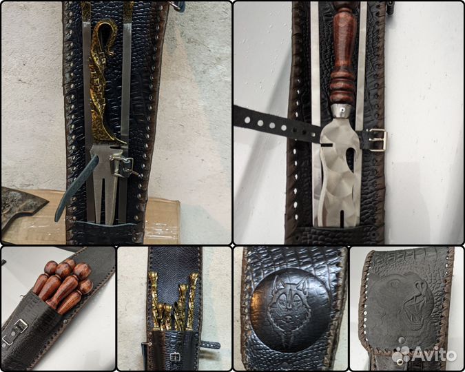 Подарочный набор для мужчины с шампурами