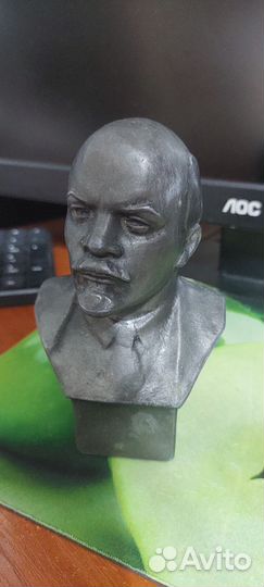 Бюст Ленина силумин