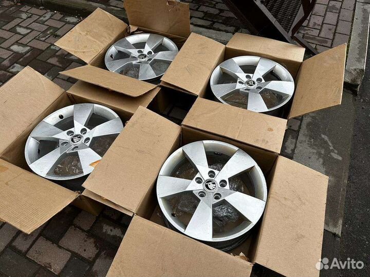 Комплект дисков Denom r 17 Skoda 4шт