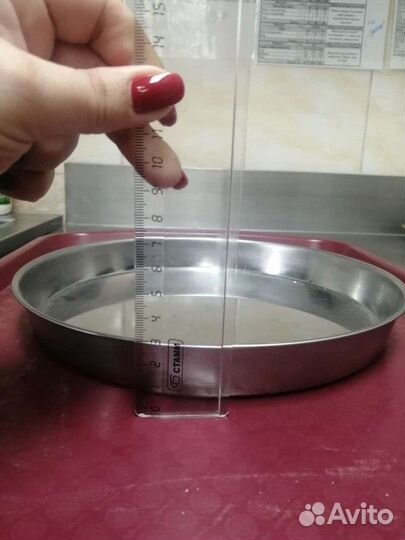 Тарелки из нержавейки