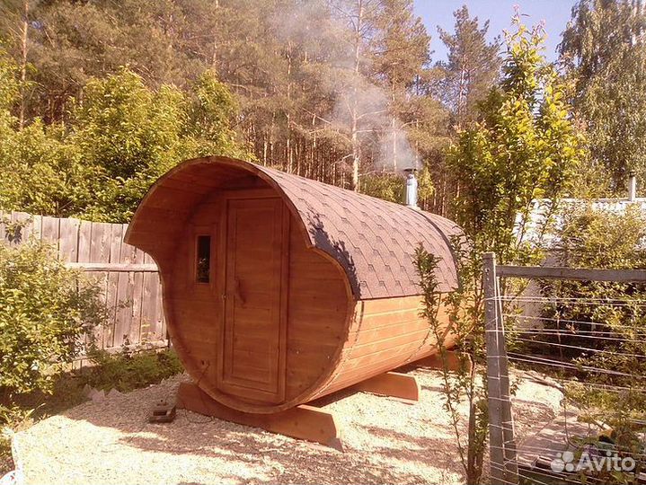 Баня бочка из кедра