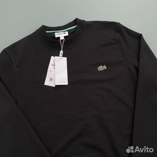 Свитшот lacoste черный