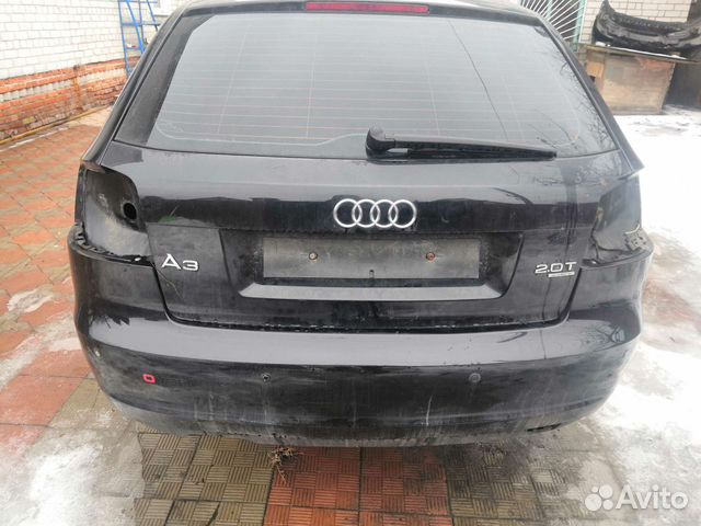 Задняя крышка богажника ауди A3 купе 8P в сборе