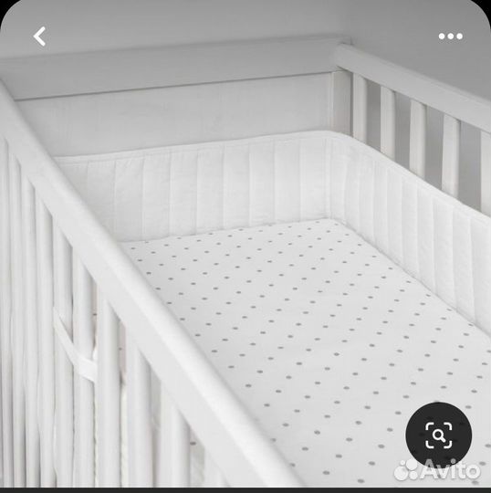 Бортики в детскую кроватку IKEA