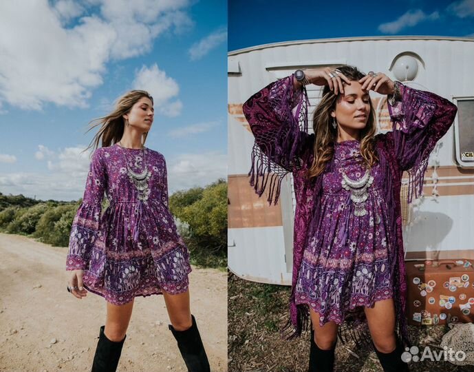 Бусы колье ожерелье чокер бохо готика хиппи