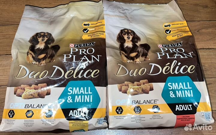 Сухой корм для собак Pro Plan Duo Delice