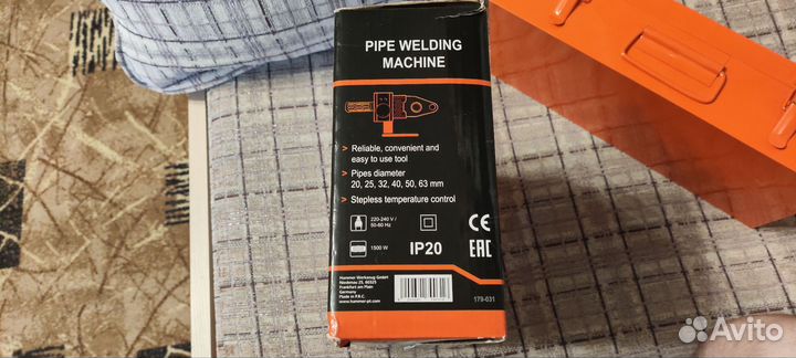 Аппарат для сварки полипропиленовых труб wester