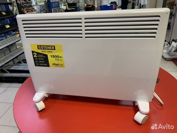 Конвектор электрический 1,5 кВт steher SCE-1500