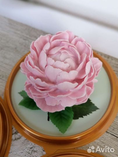 Цветы из мыла ручной работы