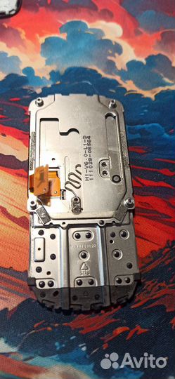 Nokia C2-05 RM-724 Внутрення часть с экраном