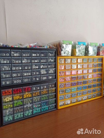 Силиконовые бусины для держателей