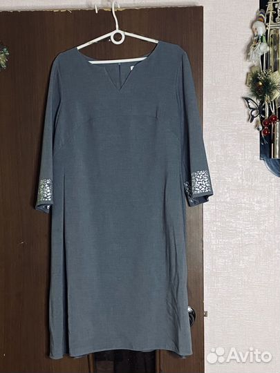 Платье женское размер 52 54 бу
