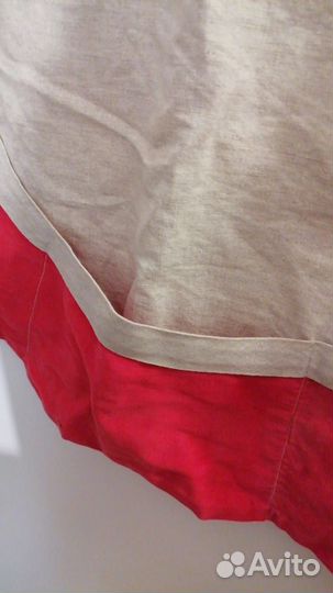 Фартук из льняной ткани, СССР