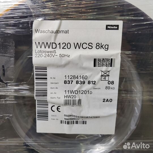 Стиральная машина Miele wwd120wcs
