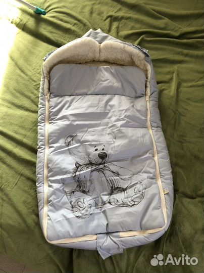 Конверт зимний на выписку и для прогулок