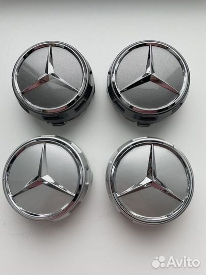 Ступичные колпачки на литые диски Mercedes