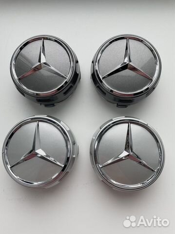 Ступичные колпачки на литые диски Mercedes