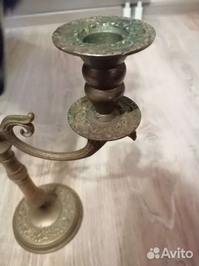 Подсвечник бронза СССР