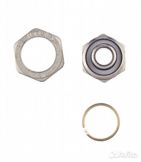 Соединитель прямой 16 обж(ц) х 1/2 нр(ш)