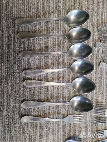 Столовые приборы ссср(ложки, вилки, шумовки)