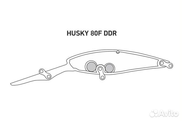 Воблер LureMax husky 80F DDR-007 14г