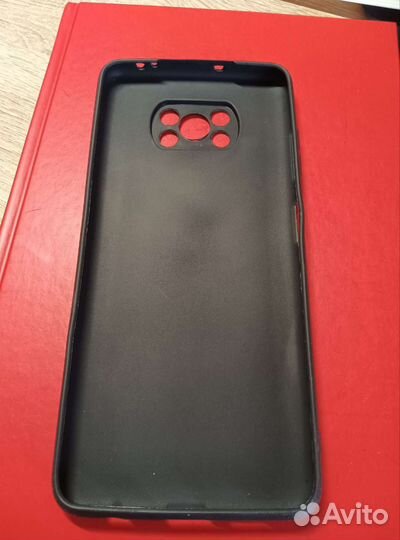 Чехол на poco x3 pro + защитная плёнка