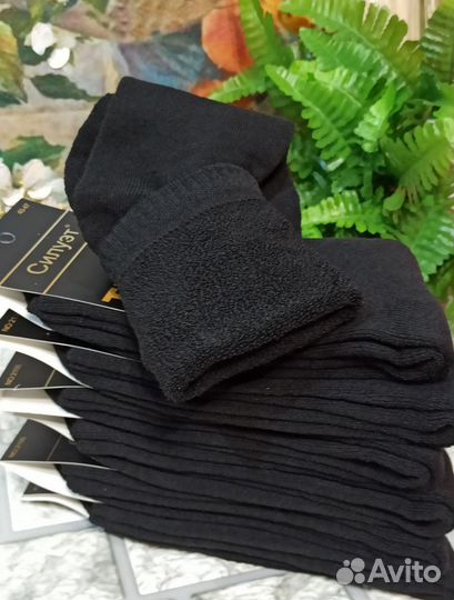 Термо носки махровые хлопковые мужские каталог