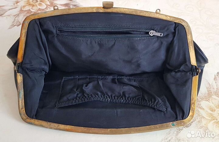 Женская кожаная сумка 1970-е