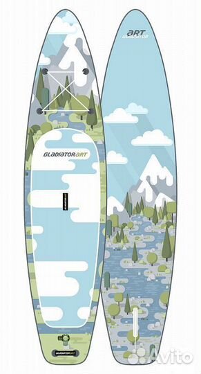 SUP board gladiator ART 12.6 Челябинск
